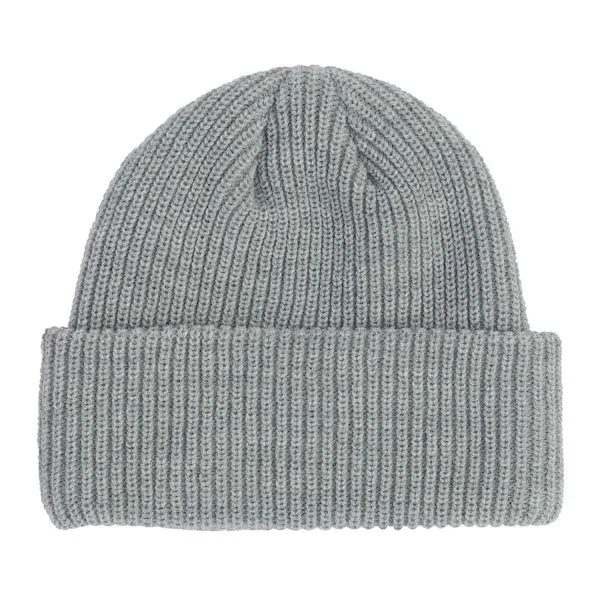 Santa Cruz Wave Dot Beanie - Heather Grey