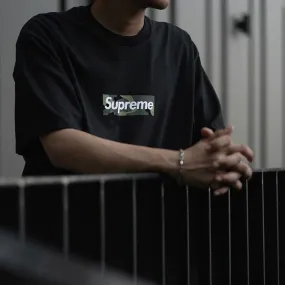 Supreme Camo Box Logo Tee Black