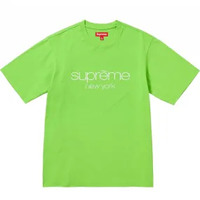 SUPREME CLASSIC LOGO SS TOP-LIME