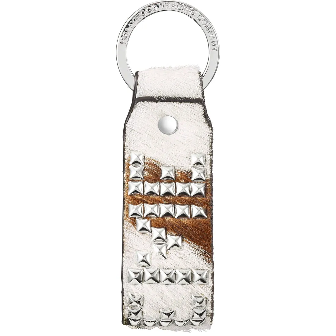 SUPREME HOLLYWOOD TRADING COMPANY STUDDED KEYCHAIN-COW