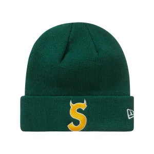 Supreme New Era S Logo Beanie (FW22) Dark Green