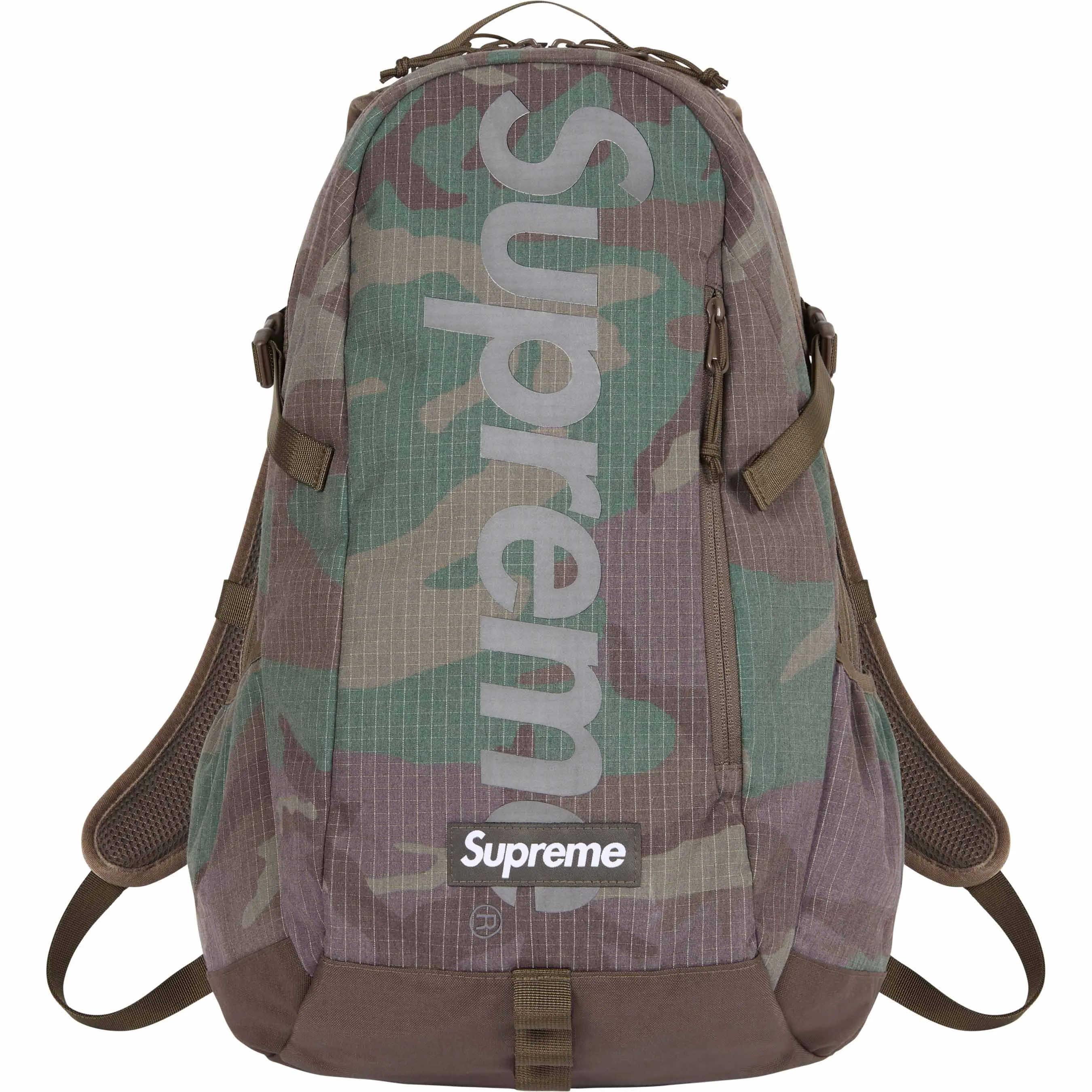 Supreme Reflective Backpack Camo