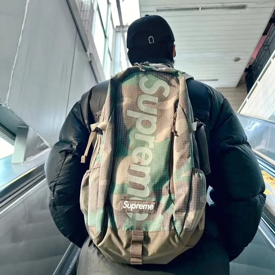 Supreme Reflective Backpack Camo