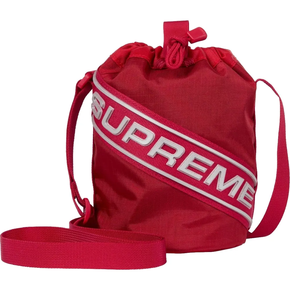 SUPREME SMALL CINCH POUCH-RED