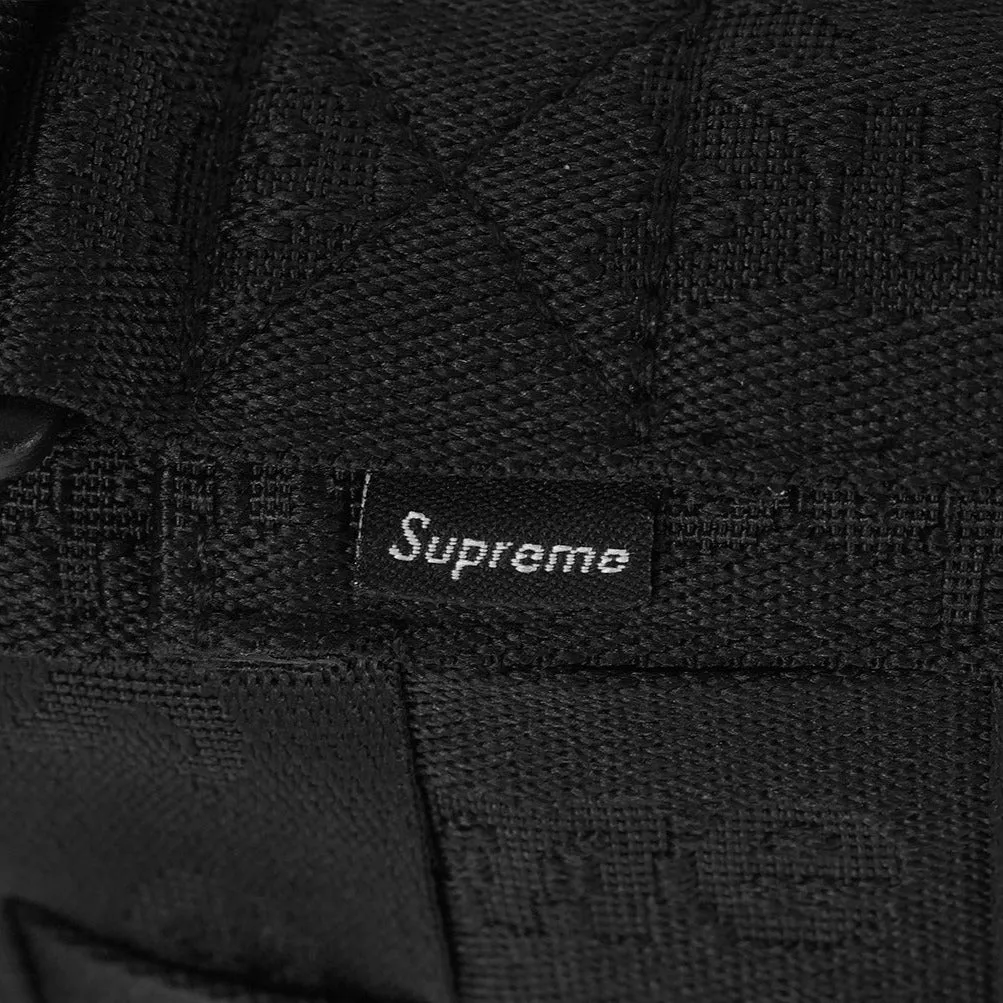 Supreme Woven Sling Bag Black