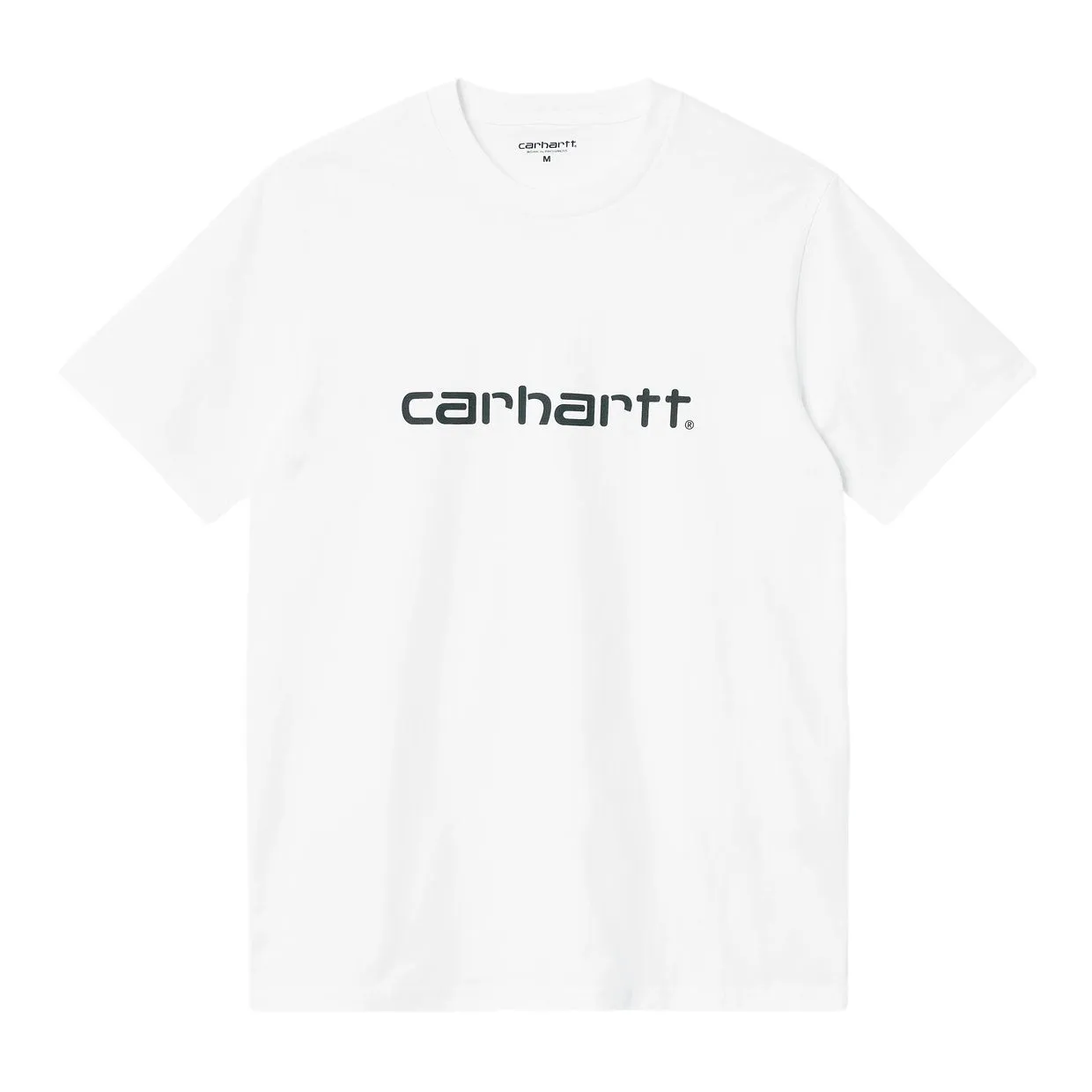 T-shirt Carhartt WIP  S/S Script Bianco