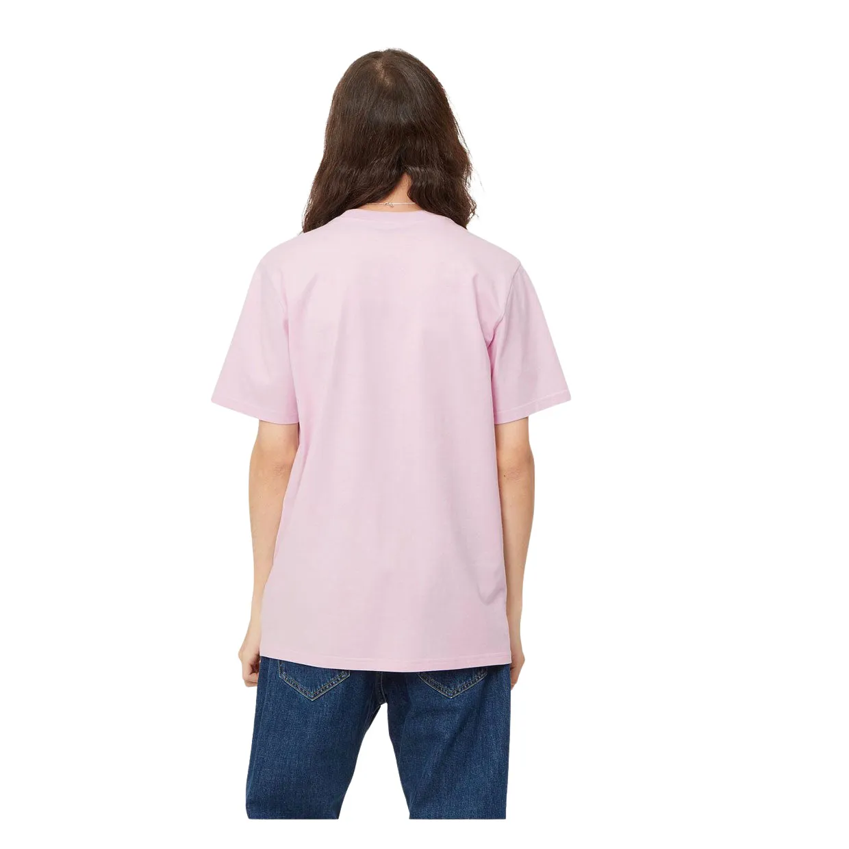 T-shirt Carhartt WIP  S/S Script Rosa