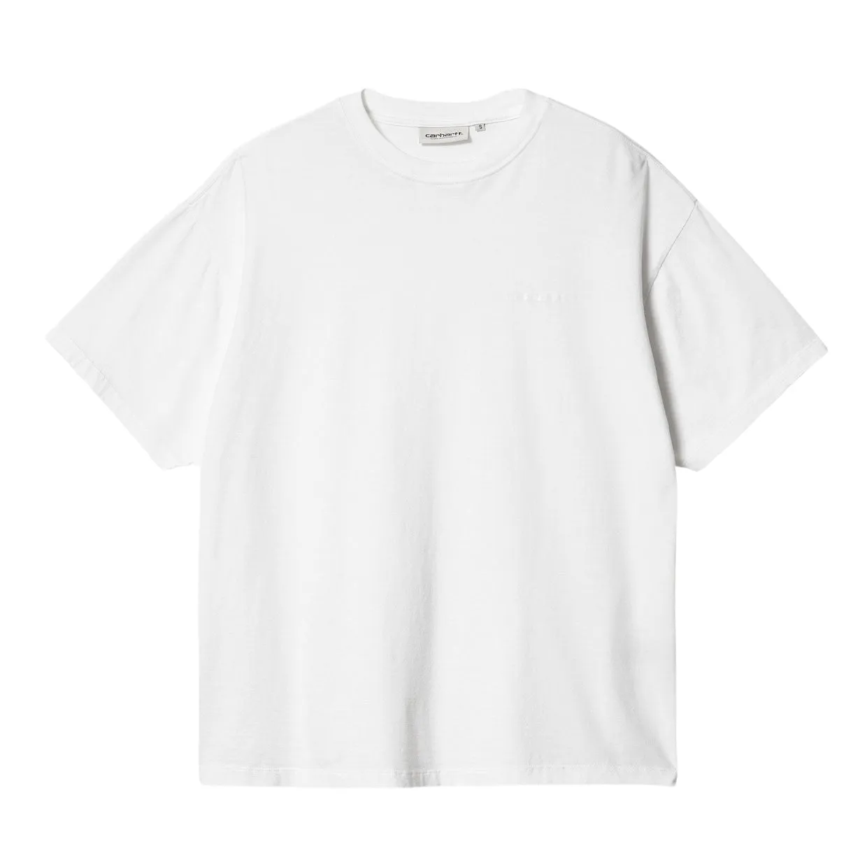 T-shirt Donna Carhartt WIP W' S/S Akron Bianco