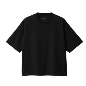 T-shirt Donna Carhartt WIP W' S/S Chester Nero