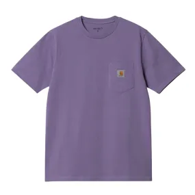 T-shirt Uomo Carhartt WIP S/S Pocket Viola