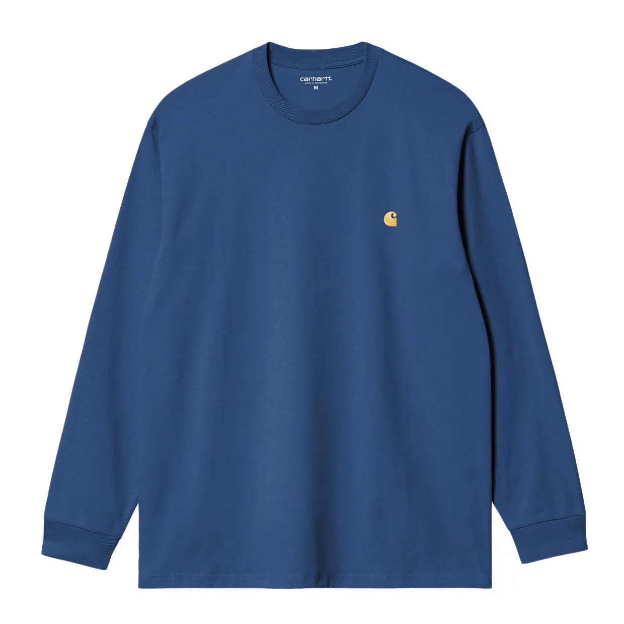 T-shirt Uomo Maniche Lunghe Carhartt WIP L/S Chase Blu