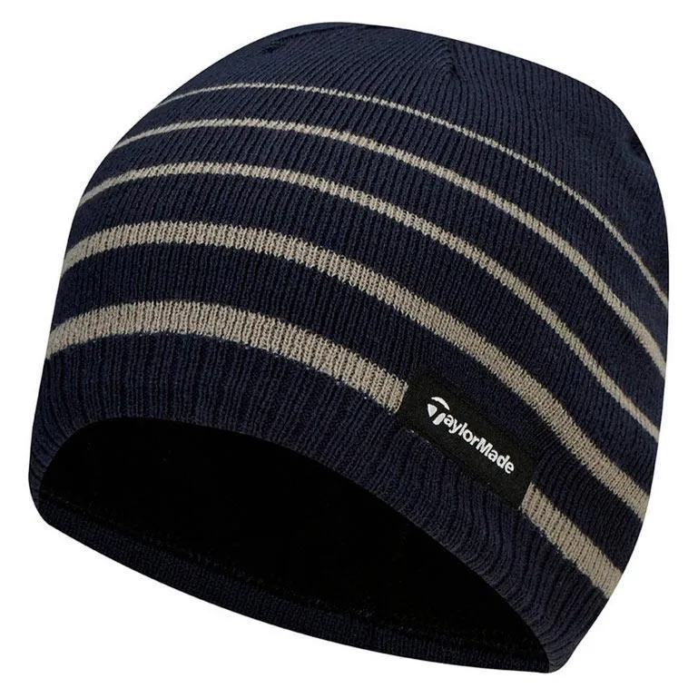 TaylorMade Mens TM17 Stripe Beanie