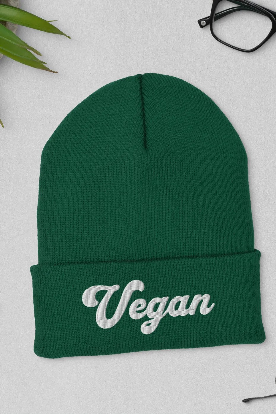 Vegan Cuffed Beanie