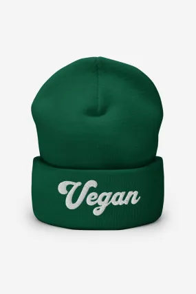 Vegan Cuffed Beanie