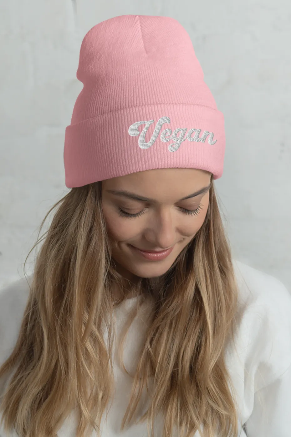 Vegan Cuffed Beanie