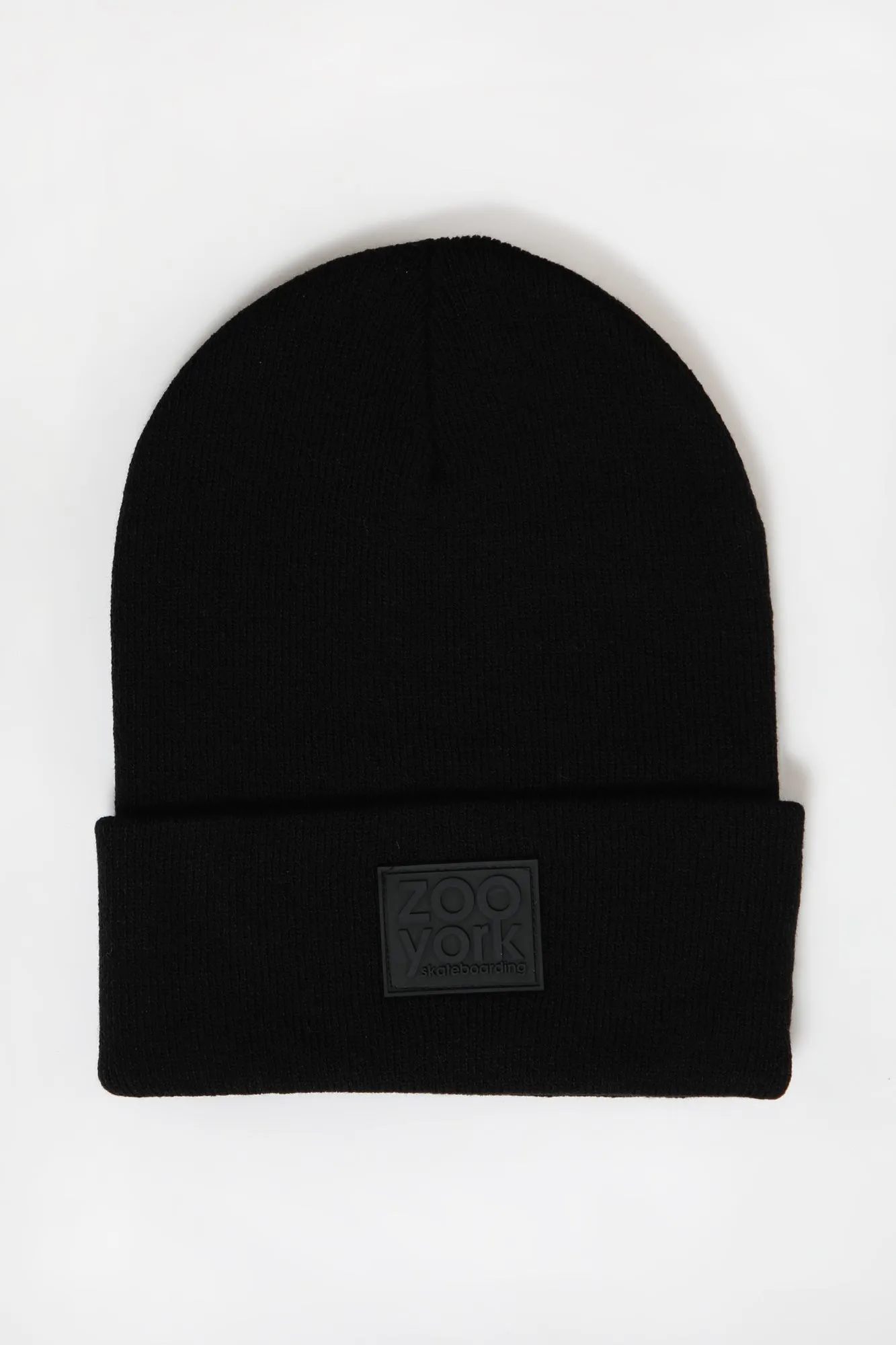 Zoo York Unisex Patch Logo Long Beanie